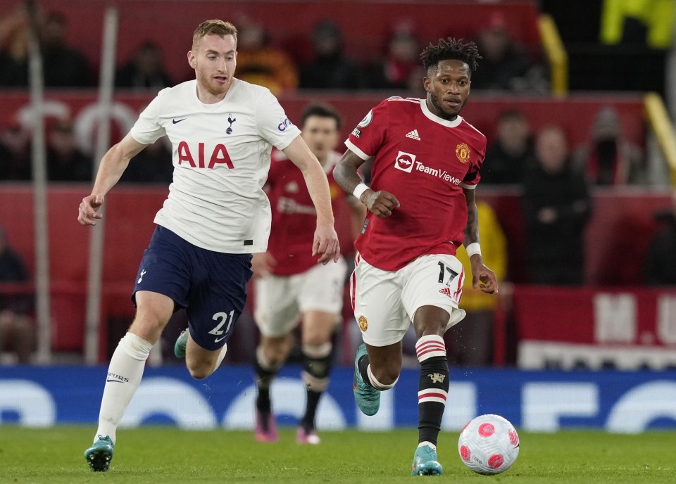 Manchester United ace Fred impressed against Tottenham at Old Trafford