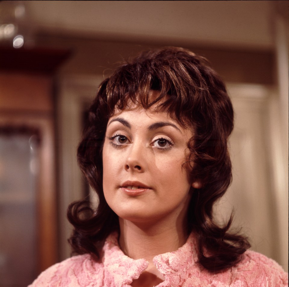 Paula Wilcox rose to fame playing Chrissy Plummer on Man About The House