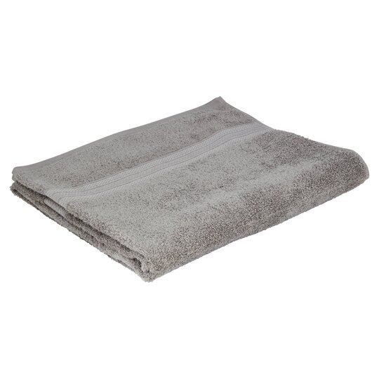 This charcoal bath sheet is just £5