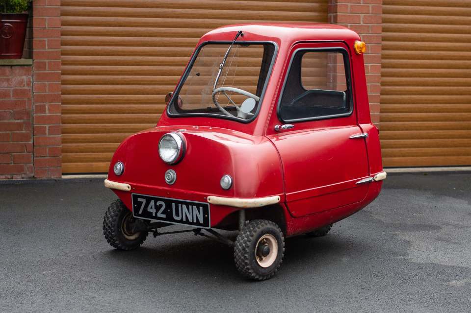 This tiny 1960s car — which does 100 miles per gallon with a top speed of 38mph — has sold at auction for £111,000