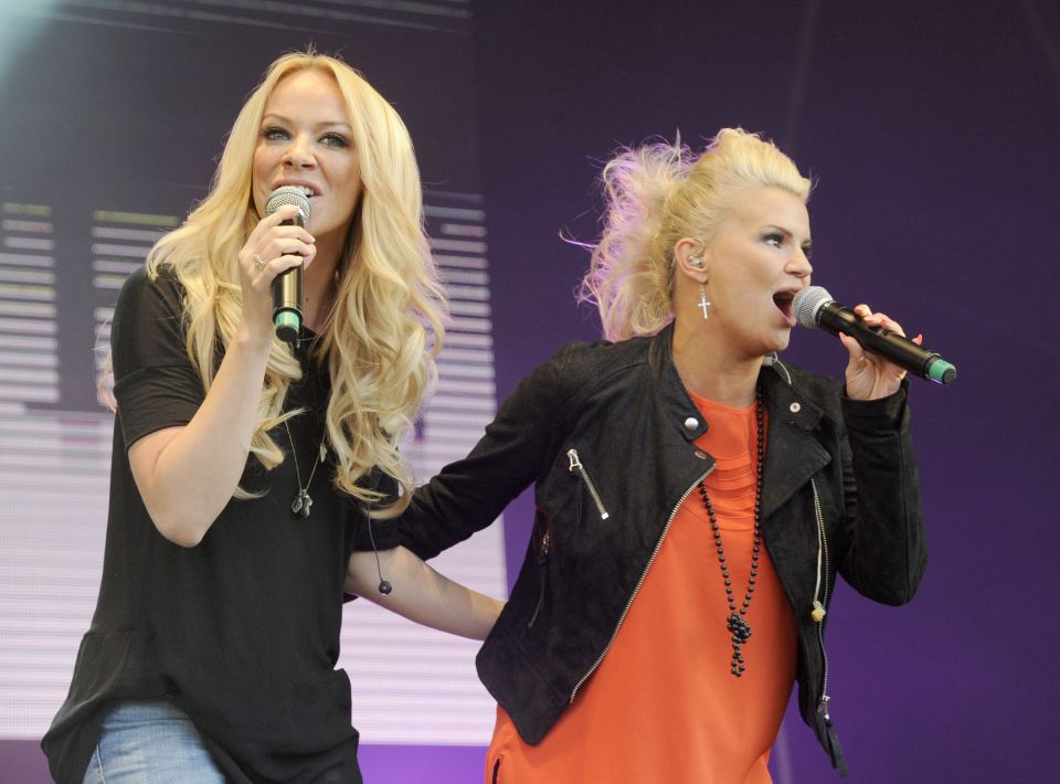 Liz McClarnon and Kerry Katona got physical in fights