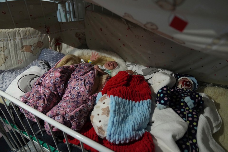 Three premature babies left at hospital three in Mariupol as desperate locals flee amid Russian shelling