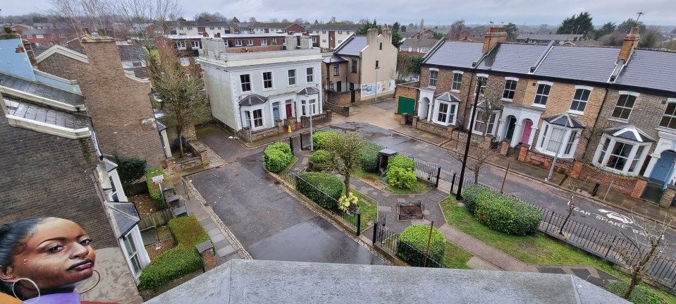 From above the Square still looks pristine