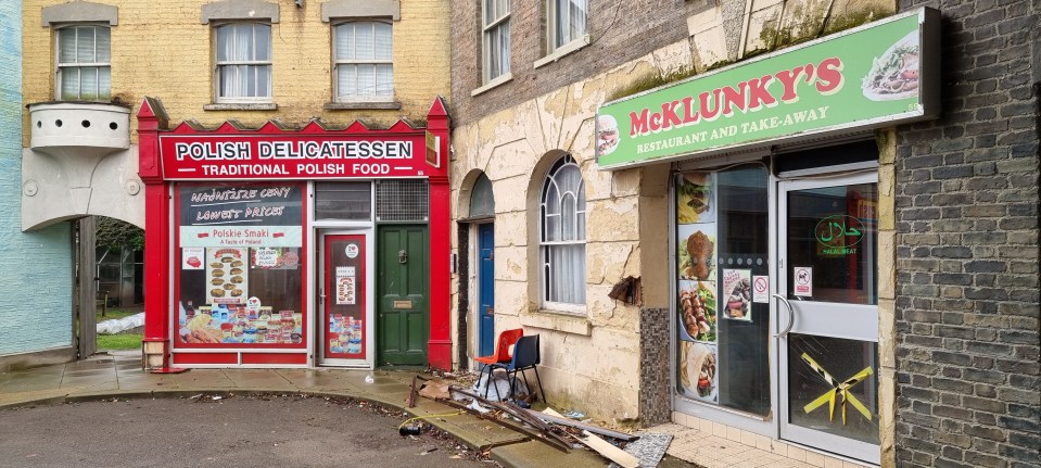 The Polish Delicatessen and McLunky's takeaway still look perfect from the outside