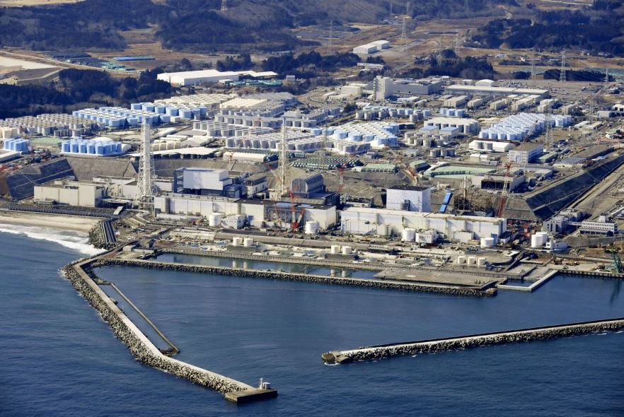 The huge earthquake hit the Fukushima nuclear plant