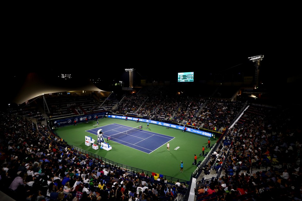 The Dubai Duty Free Tennis Stadium