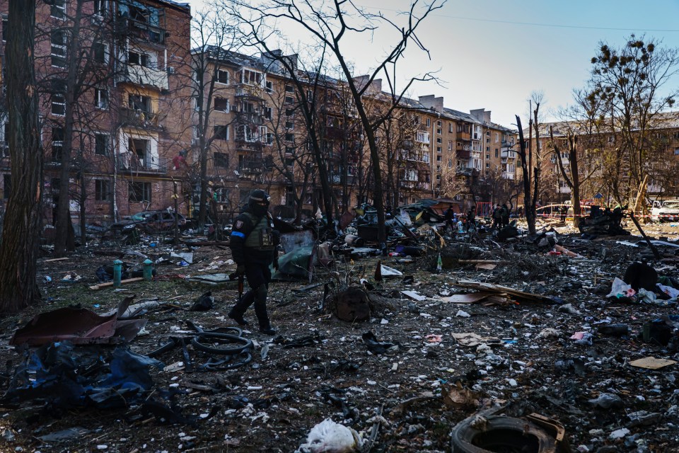 Kyiv has been continually shelled as Putin’s war rages on