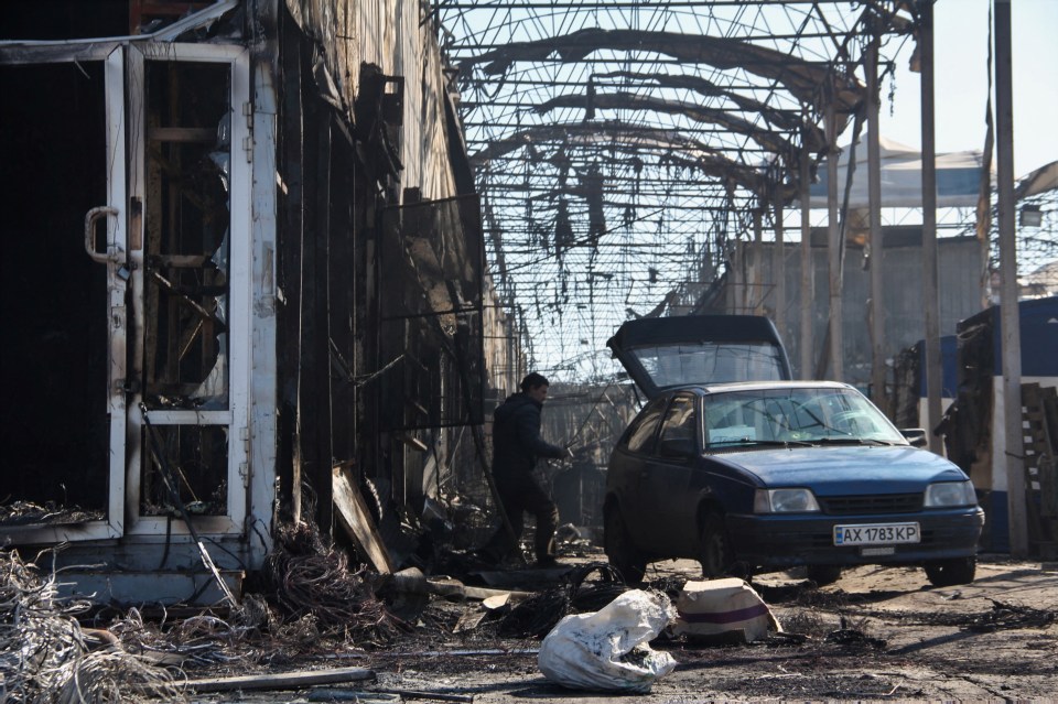 Ukraine’s second city of Kharkiv has suffered weeks of heavy shelling