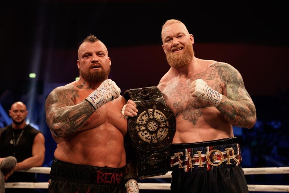 Eddie Hall lost to Hafthor Bjornsson on points