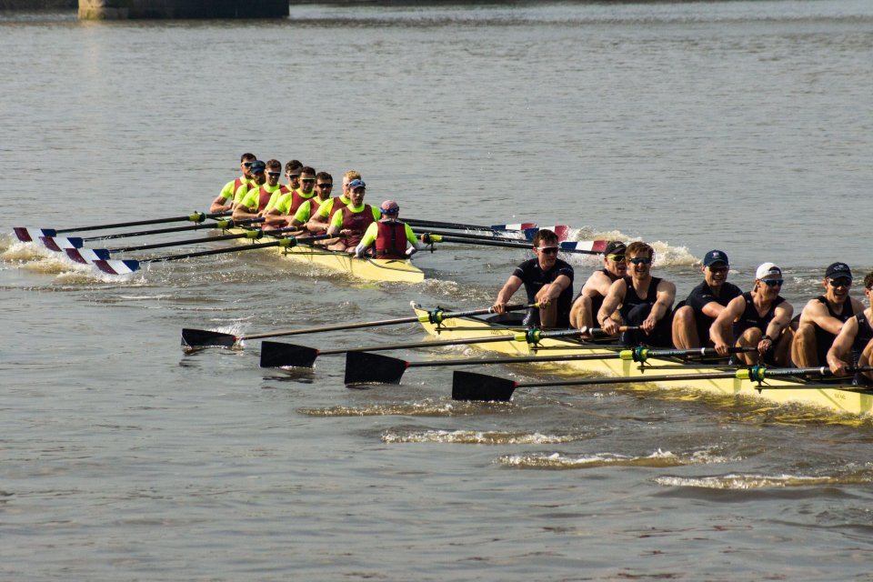 Oxford vs Cambridge was finally back on the Thames after a change of location last year