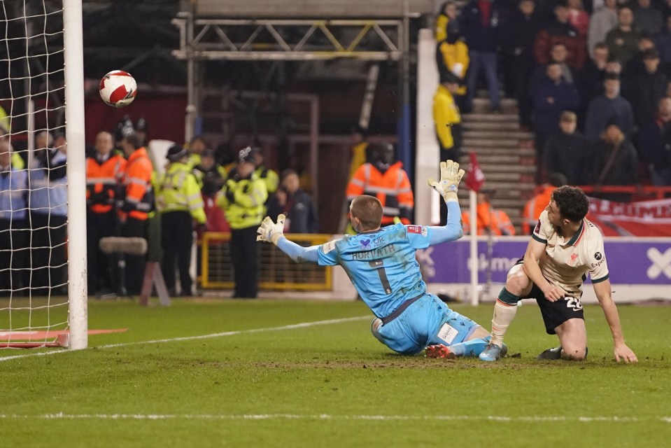 Diogo Jota's winner at Nottingham Forest set up the semi-final showdown with Man City