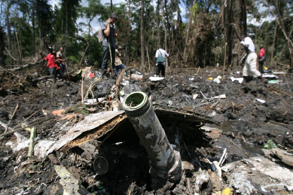 The crash two minutes after take off left 114 dead