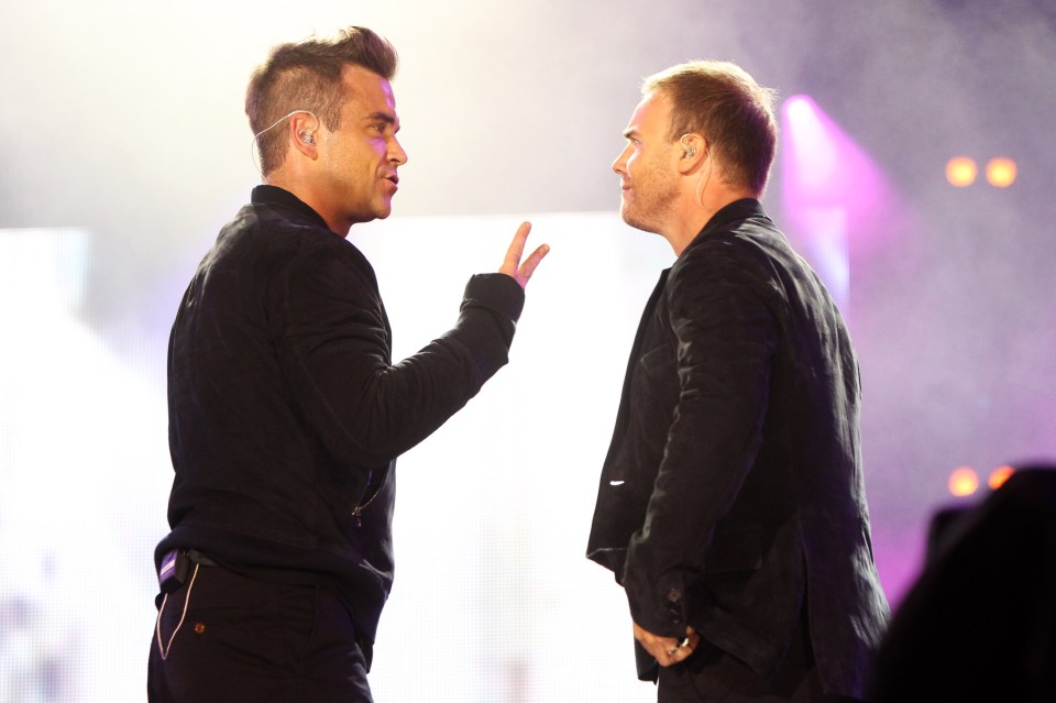 Robbie blamed Gary for his unhappiness in the band