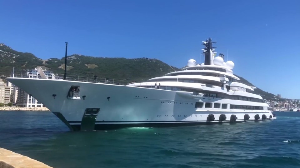 Yesterday Navalny's allies posted 'proof' that Putin owns the £532million superyacht Scheherezade