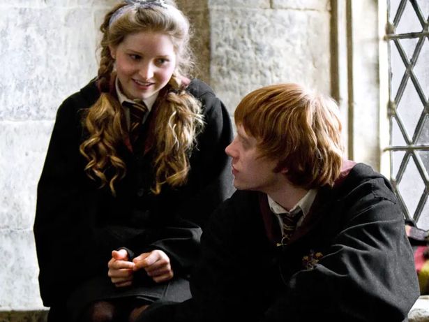 Jessie’s character Lavender Brown had a relationship with Ron Weasley