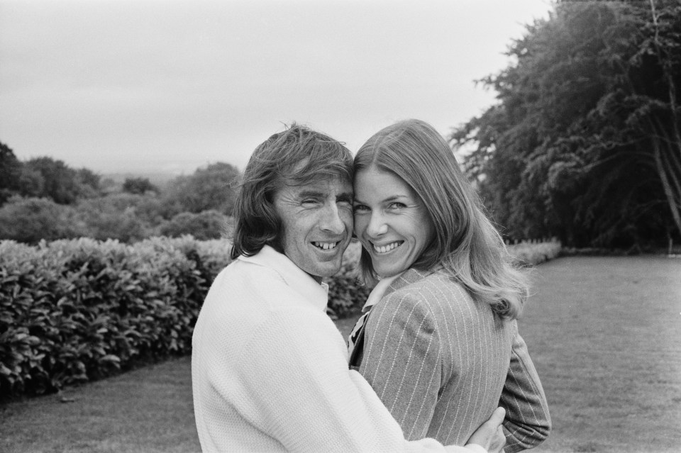 Sir Jackie and Helen in 1972