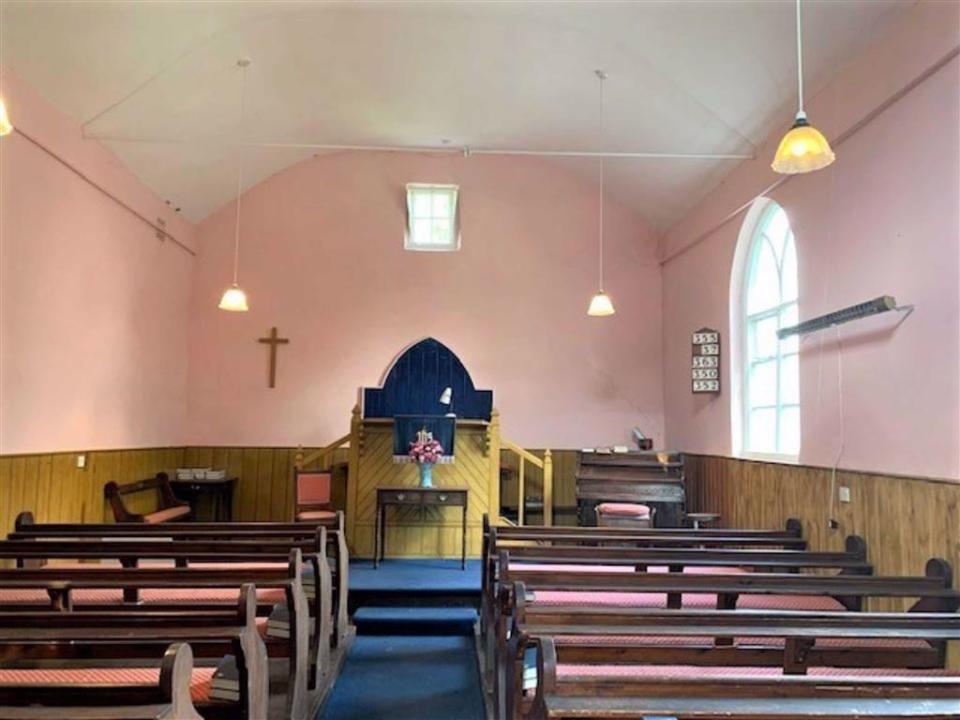 The property in Caynham, Shropshire, is a former Methodist church