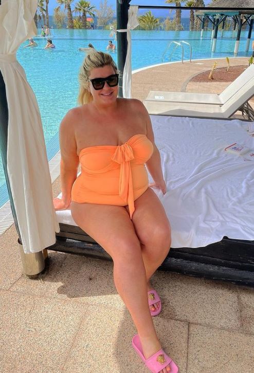 The GC has been showing off her new figure in snaps on social media