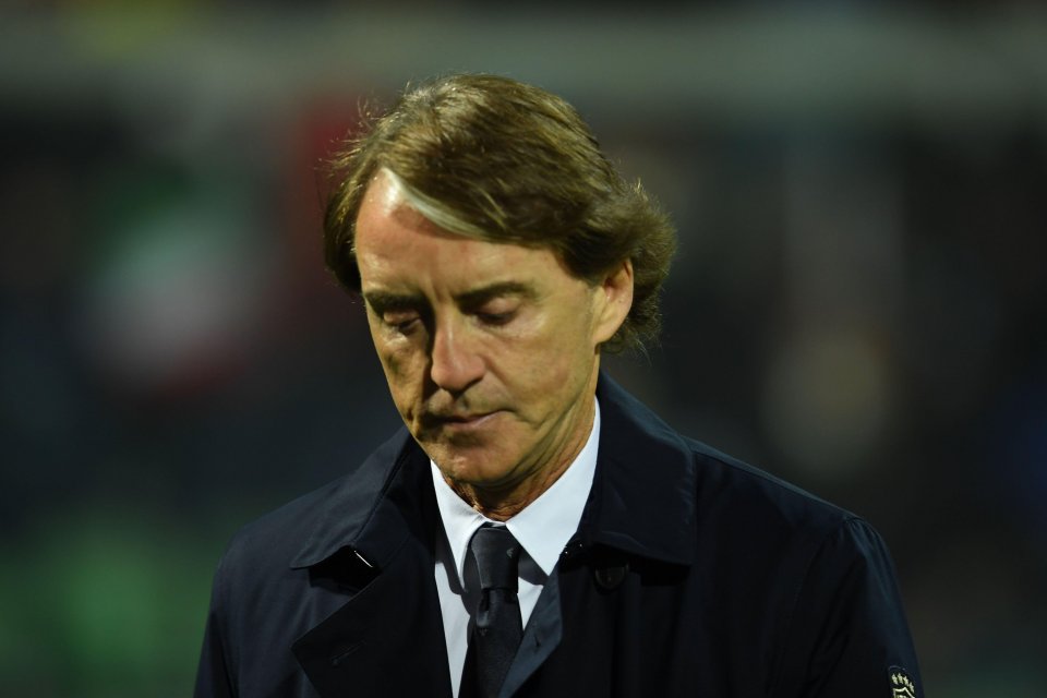 Roberto Mancini says he feels sorry for his players following the defeat