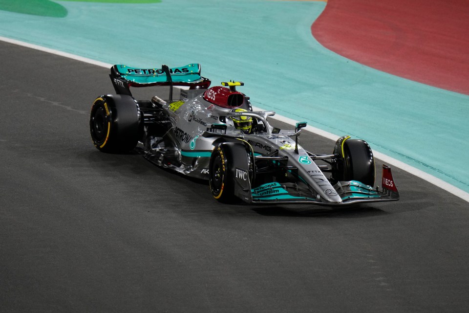 Lewis Hamilton struggled for pace in Q1