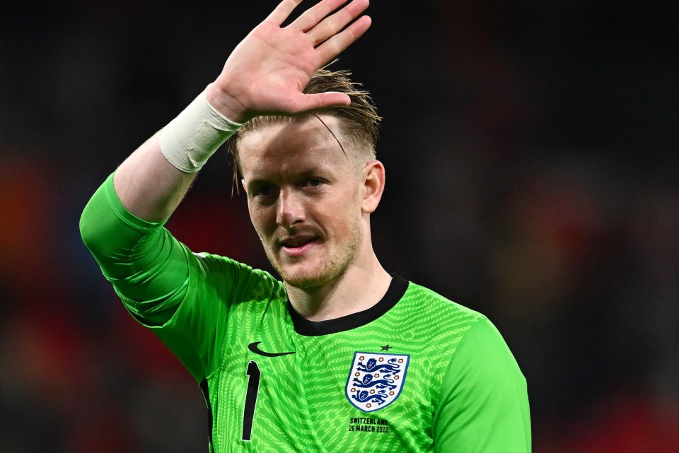 Jordan Pickford remains the Three Lions' No1