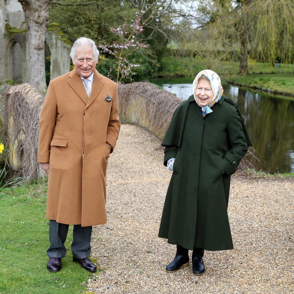 Prince Charles uploaded a photo with the Queen on the Clarence House Instagram page