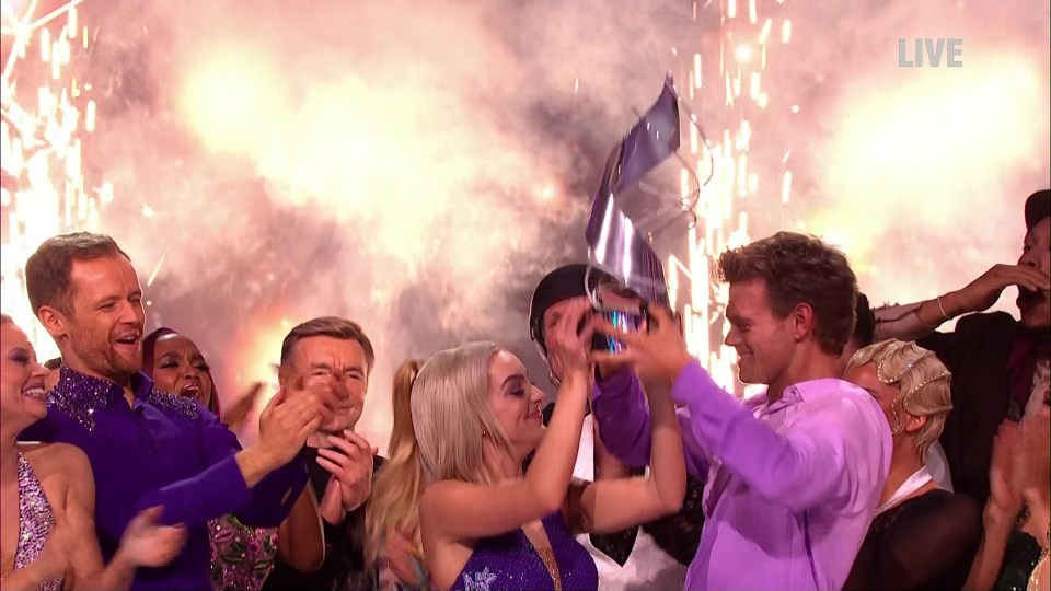 Dancing On Ice's Regan Gascoigne is the 2022 winner