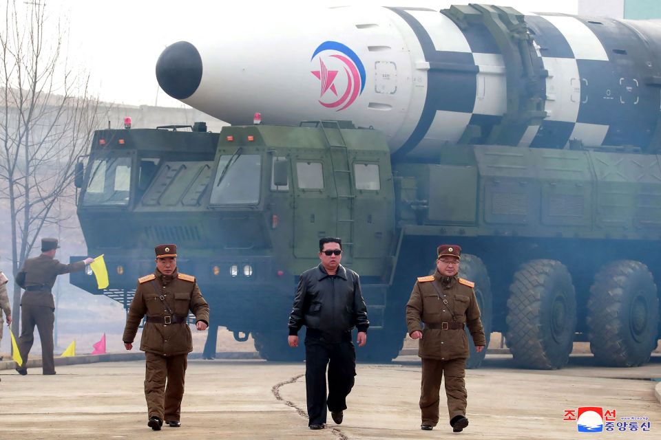 Kim Jong-un striding across the tarmac was like something out of Top Gun