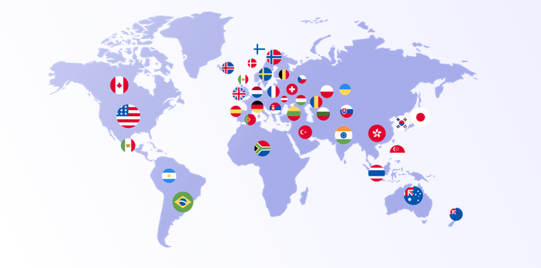 PrivadoVPN has fewer servers than some competitors, but covers a decent number of countries