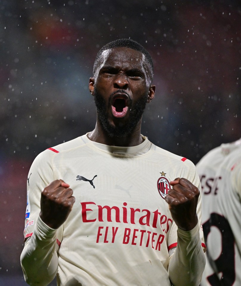 Tomori is playing a key role in Milan's title push