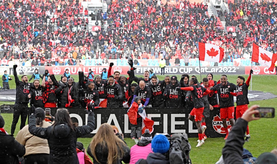 Canada beat Jamaica 4-0 on Sunday