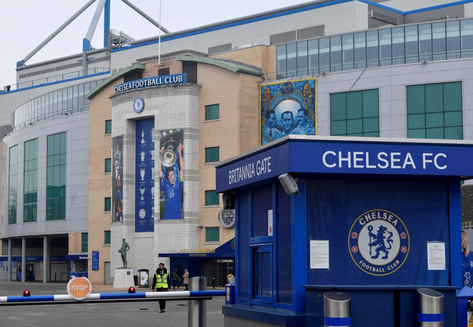 Chelsea are unable to sell home or away match tickets and merchandise