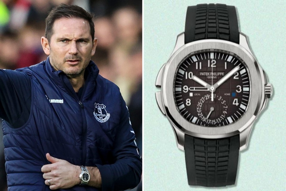 Frank Lampard's pricey Patek Philippe would've cost him around £32k