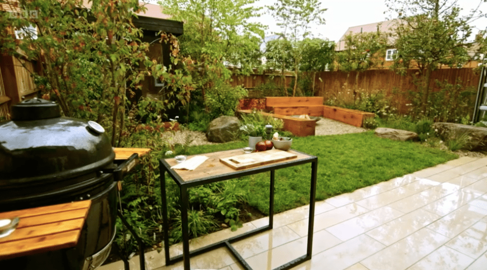 Multi-stem and fruit trees costing £1,000 each were planted to block out neighbours