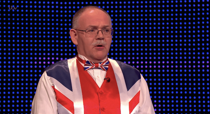 The Chase’s Colin turned heads with his outfit