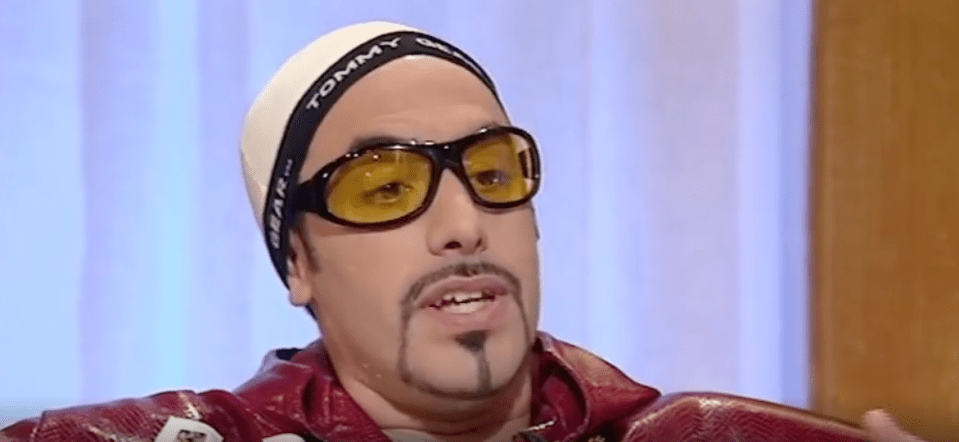 The loved up duo were rinsed by Ali G during the savage segment