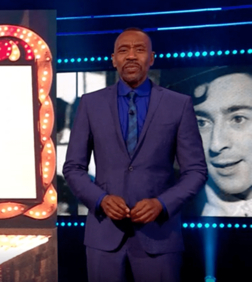 Lenny Henry looked slim as he presented Comic Relief