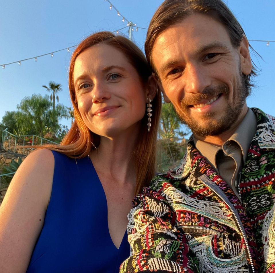 Harry Potter star Bonnie Wright has married her boyfriend Andrew Lococo