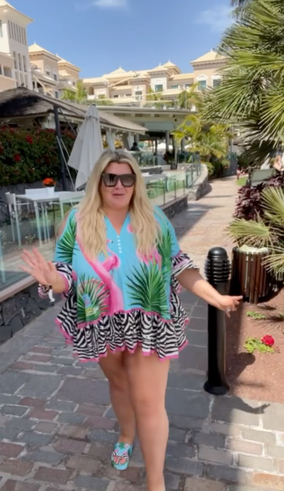 Confident Gemma has been showing off her four stone weight loss in videos on Instagram