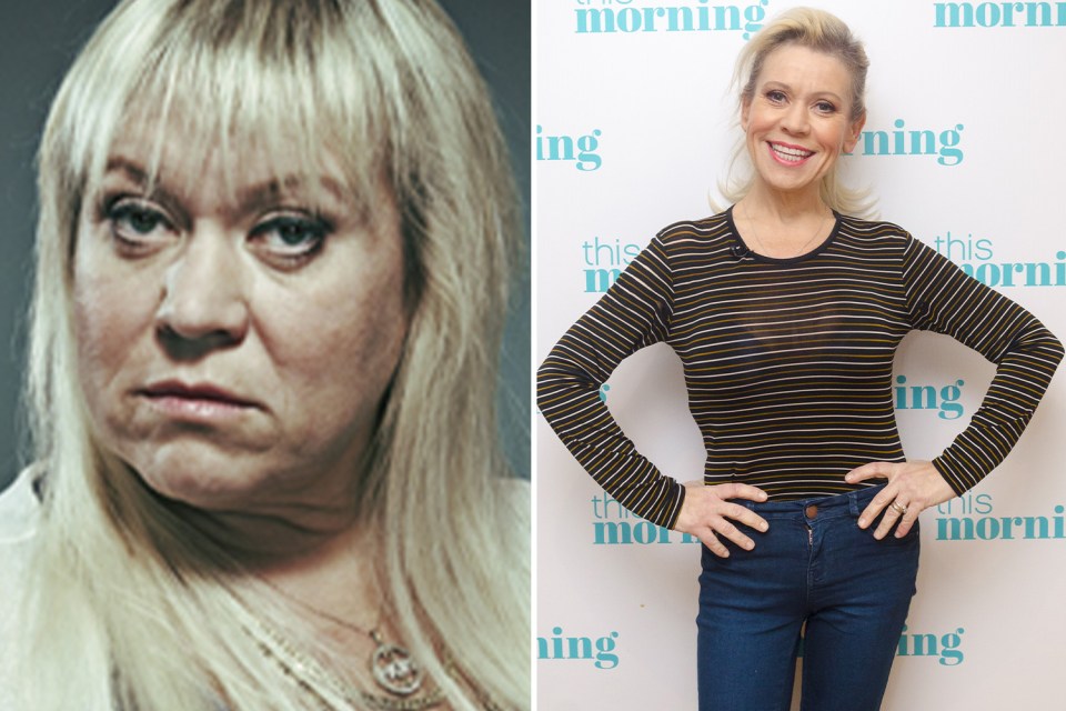 Tina Malone looked very different during her time on Shameless