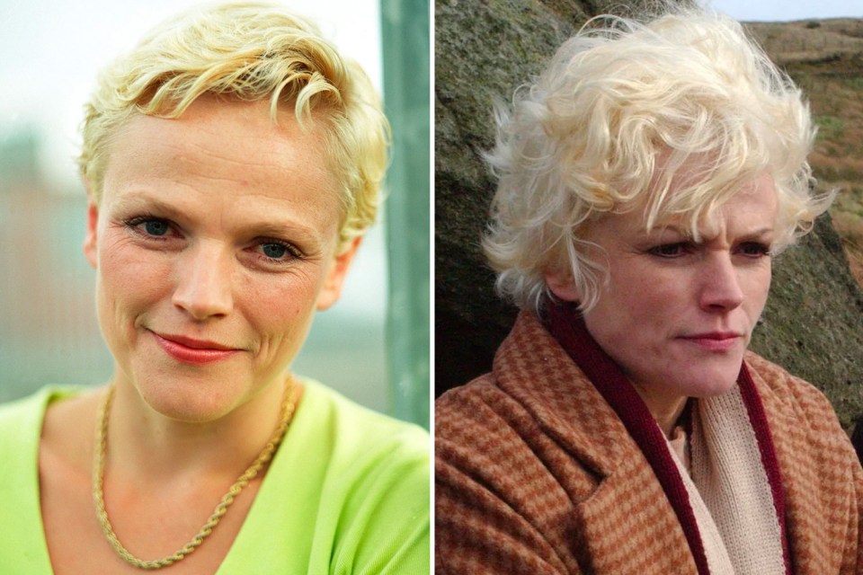 Maxine Peake as Veronica in the long-running show - she later played serial killer Myra Hindley in The Moors Murderers