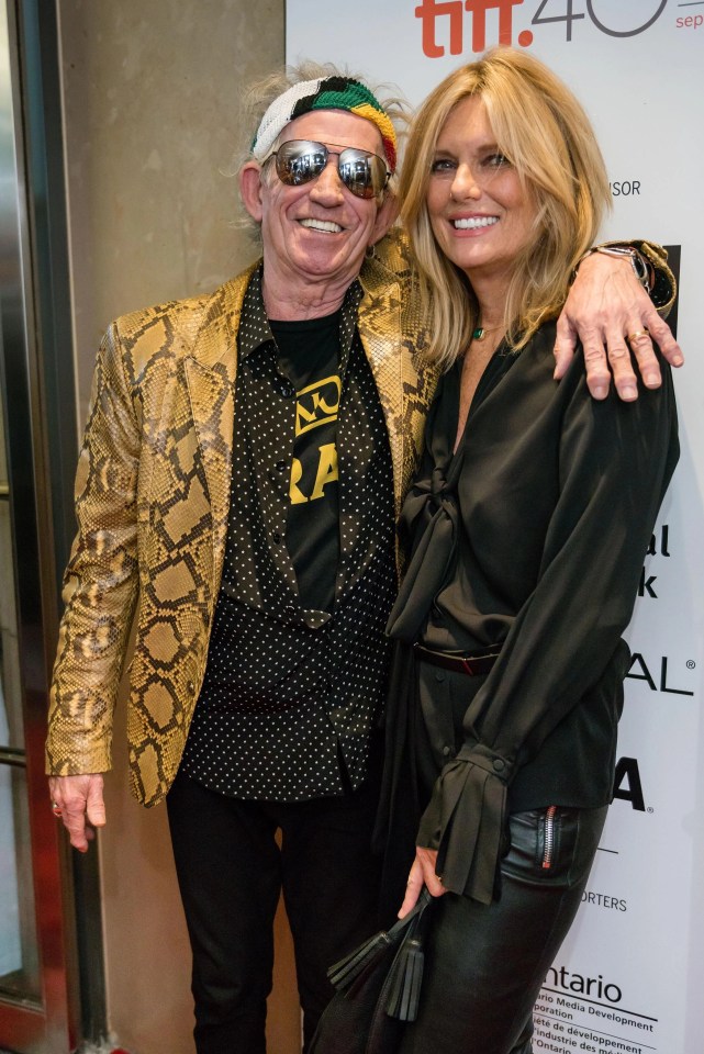 Keith Richards is happier than ever with long term partner Patti Hansen