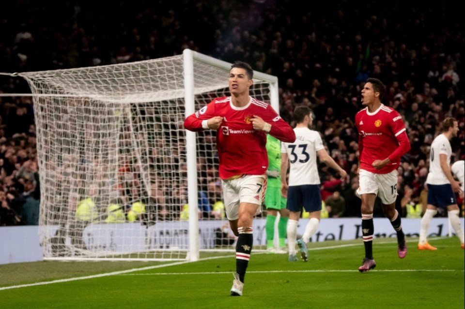 The Manchester United striker scored his 59th hat-trick against Spurs