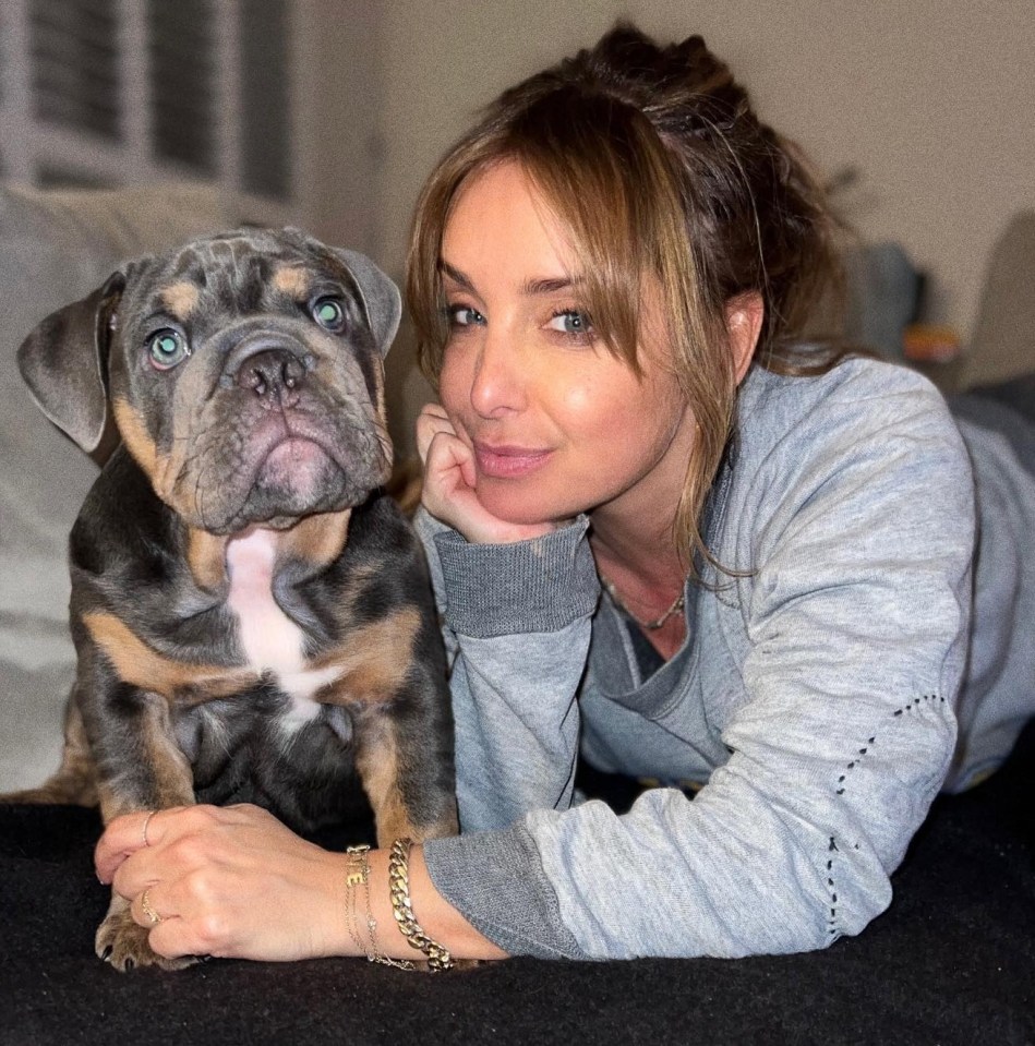 Louise Redknapp was warned over her dog's new chew