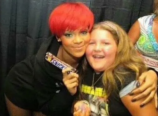 The picture of Sammi and Rihanna