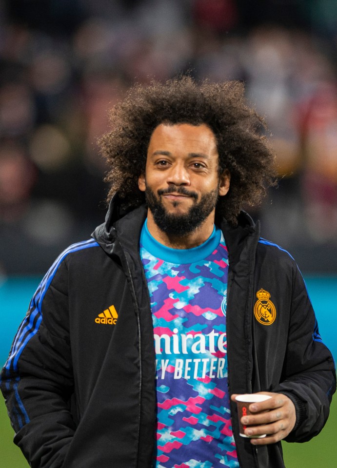 Marcelo has revealed that he wants to stay at Real Madrid until his son Enzo's old enough to join him on the pitch