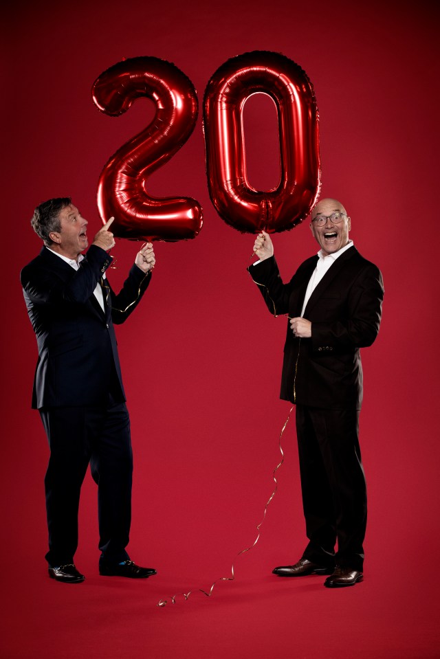 John Torode and Gregg Wallace have presented MasterChef since 2005