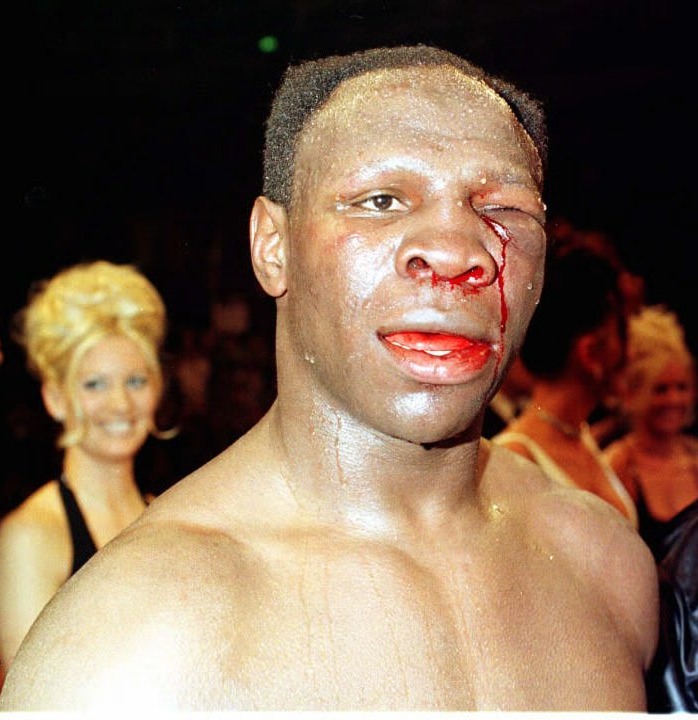 Chris Eubank Sr pictured in 1998