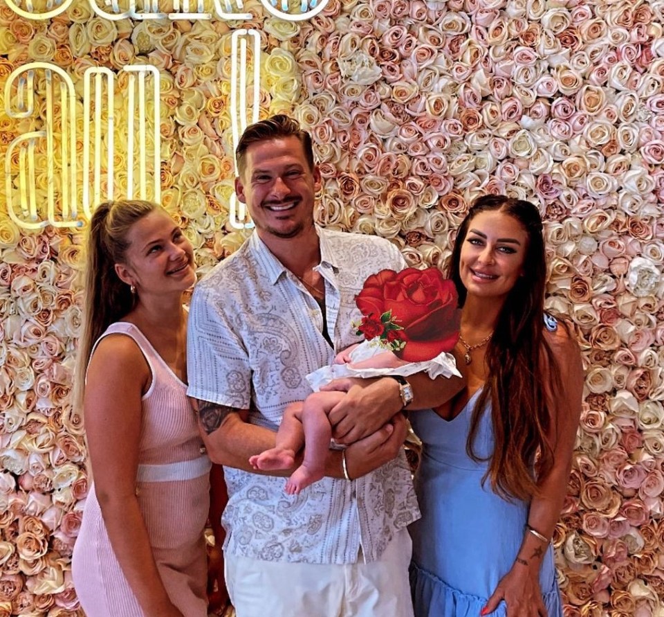 The couple welcomed a daughter last August