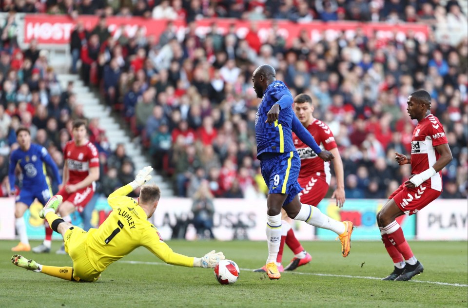 Lukaku scored his first goal since the Club World Cup final last month